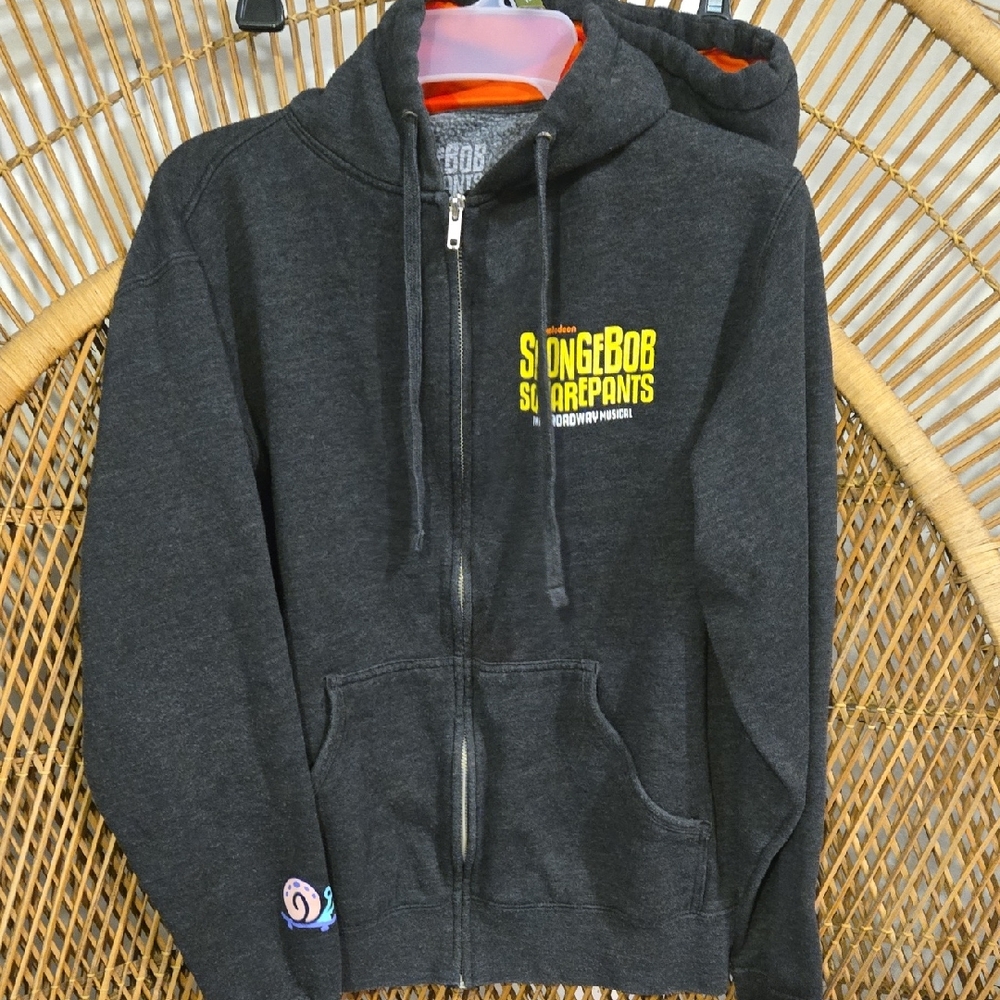 SpongeBob SquarePants Musical Gray Hoodie
